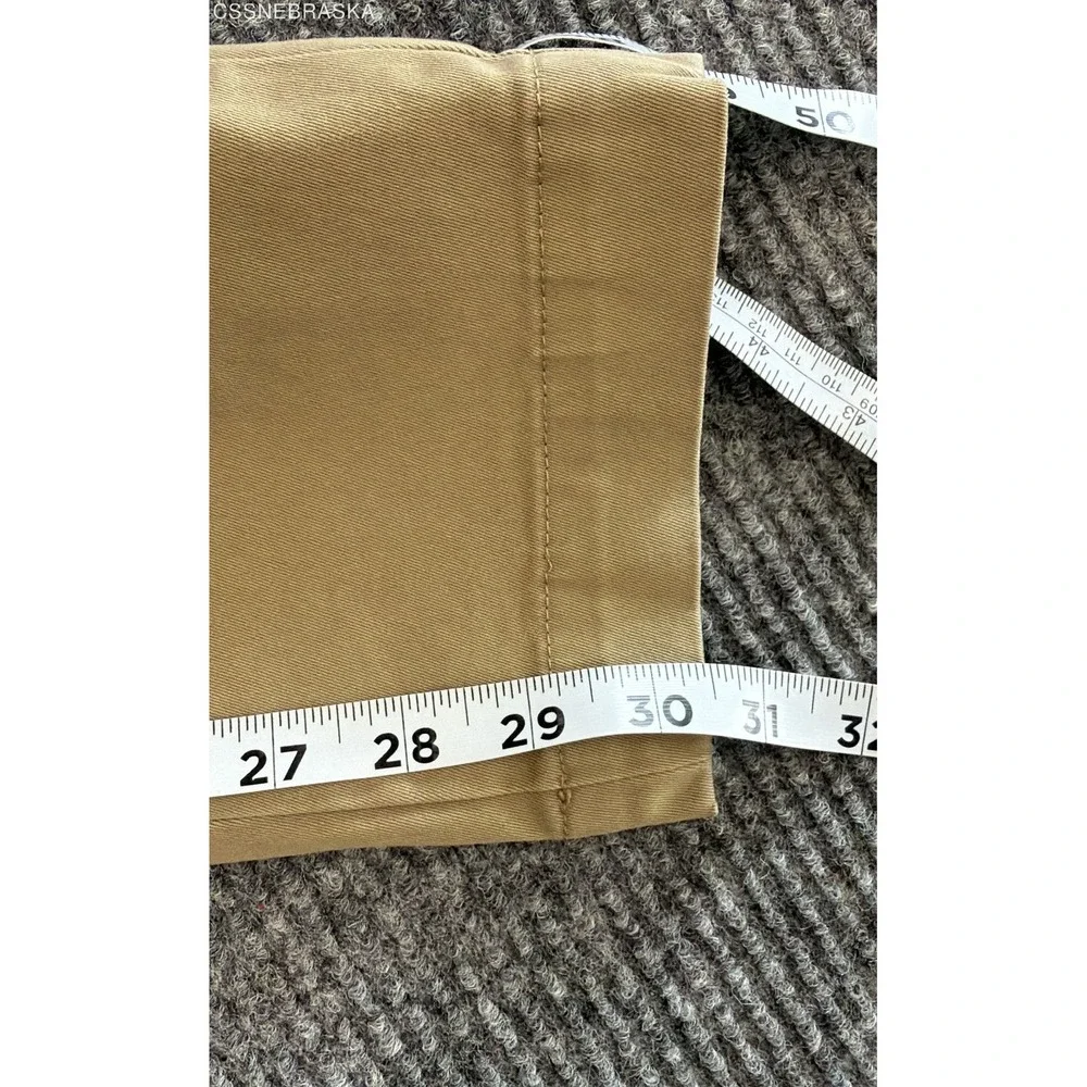 Banana Republic Men's Khaki Tan Mason Athletic Tapered Fit Chinos Size 32x32